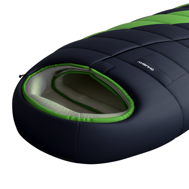 Husky Espace sacco a pelo sintetico per tre stagioni -5, verde