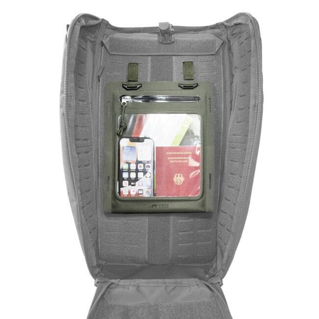 Tasmanian Tiger Custodia per documenti W-Pouch A5 WR, stone grey olive