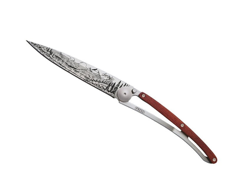 Deejo Tattoo Mountain coltello di chiusura