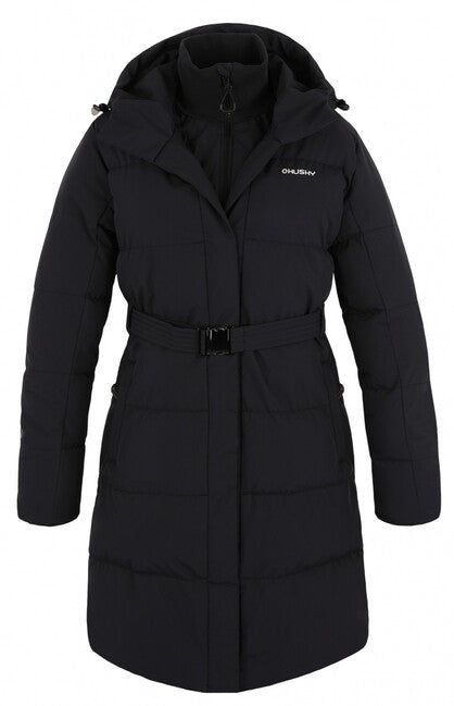 Husky Nerine cappotto imbottito hardshell, nero