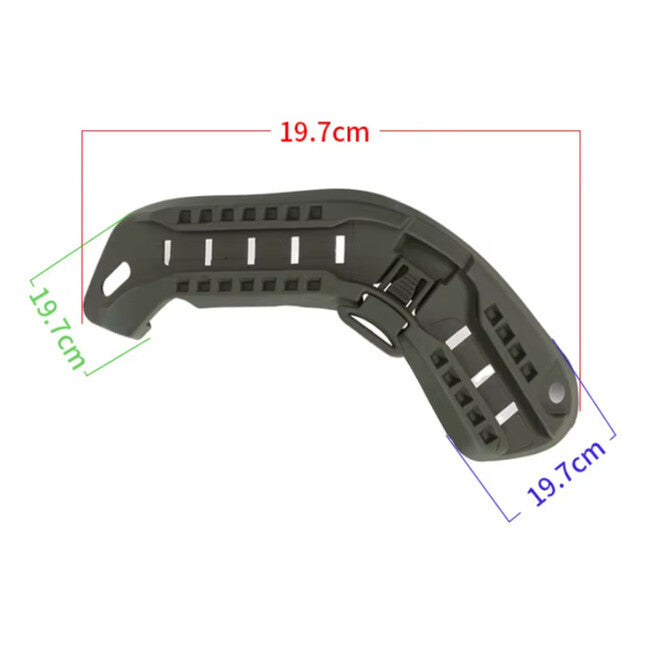 Leguon Ares Sentinel guida laterale per casco, oliva