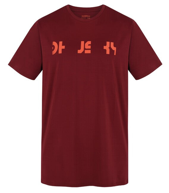 Husky Thaw T-shirt funzionale da uomo, bordeaux