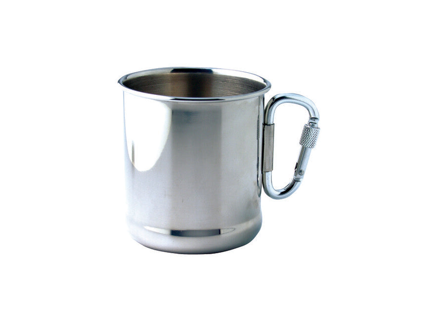 Baladeo PLR065 tazza in acciaio inossidabile con moschettone