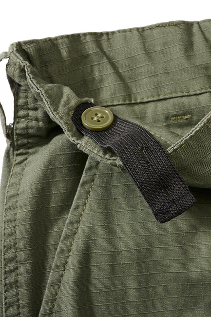 Brandit Pantaloncini BDU Ripstop da bambino, oliva