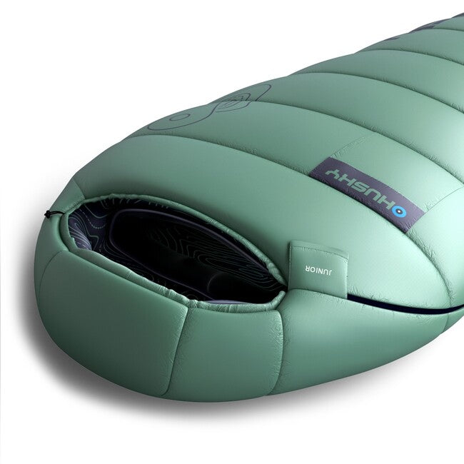 Husky Junior sacco a pelo per bambini synthetic tre stagioni -10, menta
