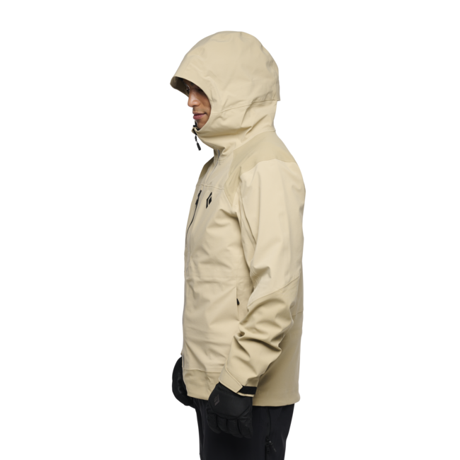 Black Diamond Recon Stretch Pro Shell giacca da sci, kaki