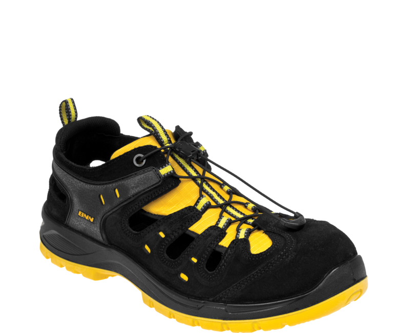BENNON Bombis Lite sandali da lavoro S1 nm, giallo