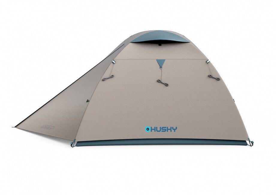 Husky Bird 3 Classic trekový stan pre 3 osoby, light grey