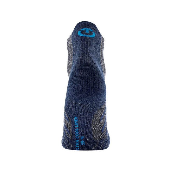 Therm-ic Calze alla caviglia, grigio/blu scuro
