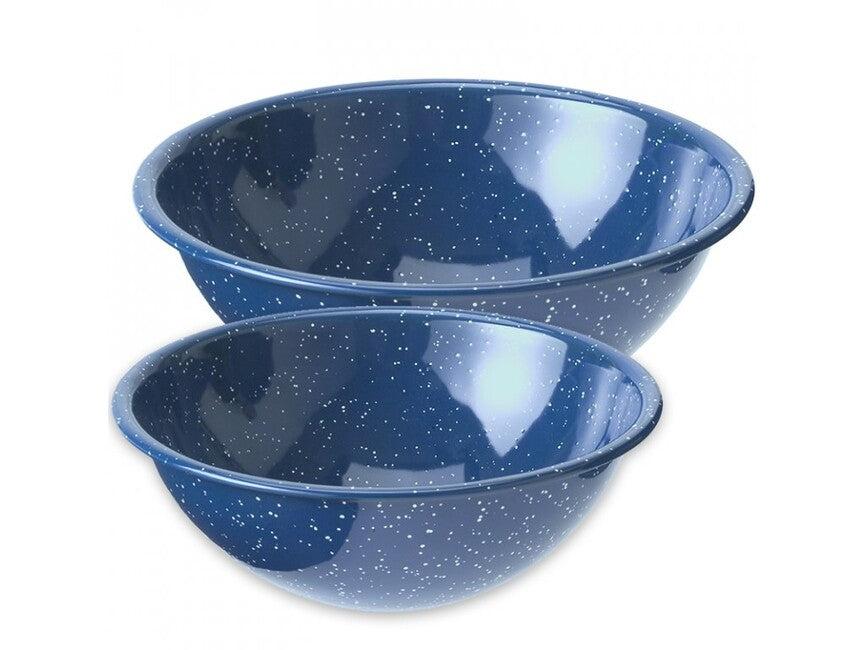 GSI Outdoors Ciotola per impastare smaltata profonda 155 mm, blu