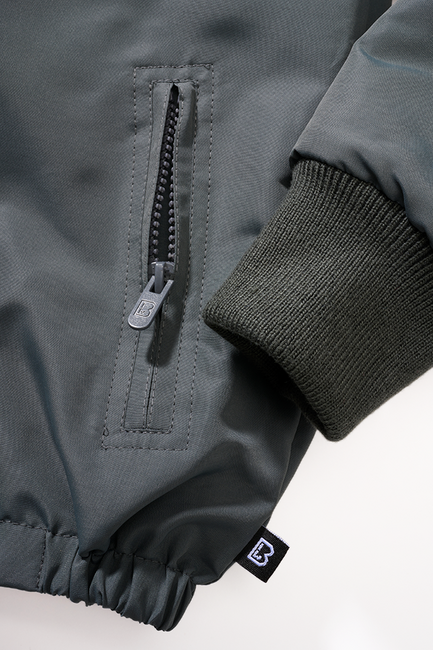 Brandit Frontzip giacca a vento, antracite