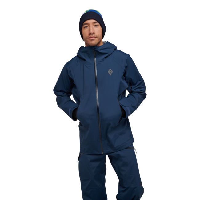 Black Diamond Recon Lt Stretch Shell giacca da sci da uomo, indaco
