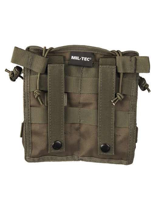 Mil-Tec Custodia doppia per caricatori M4/M16, oliva