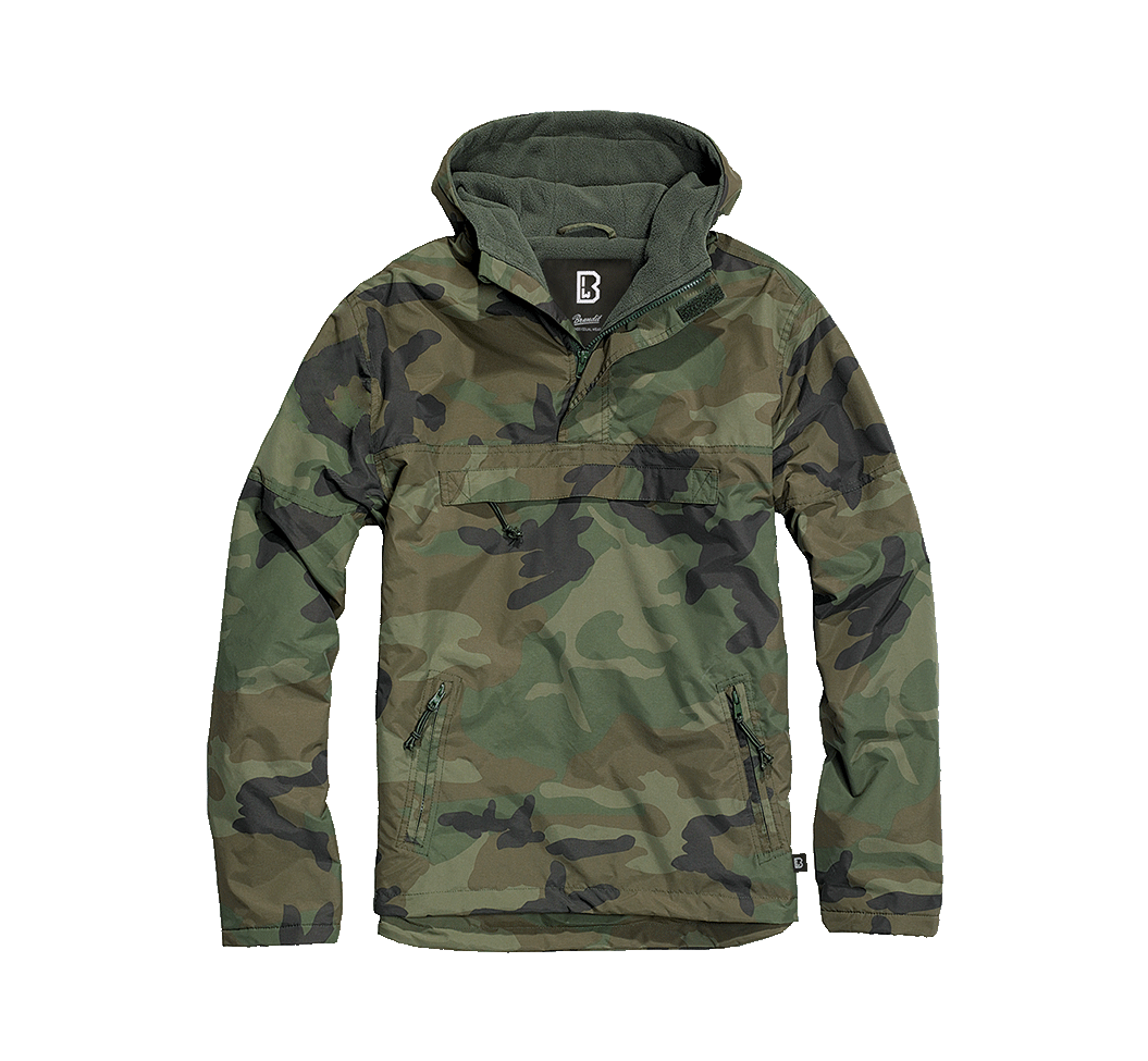 Brandit Windbreaker bunda, woodland