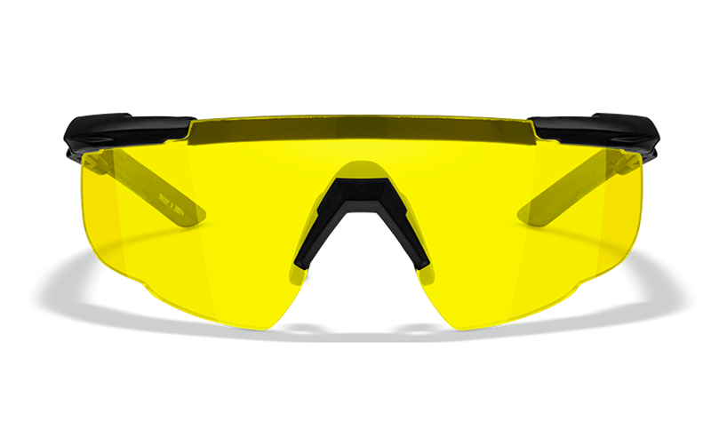 Wiley X Saber Advanced Protective Glasses, Yellow