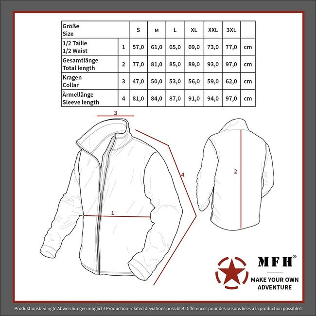 MFH Professional Commando Smock Jacket, bw camo
