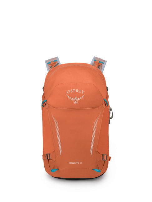 Osprey Hikelite 26 zaino da trekking, koi orange/blue venture