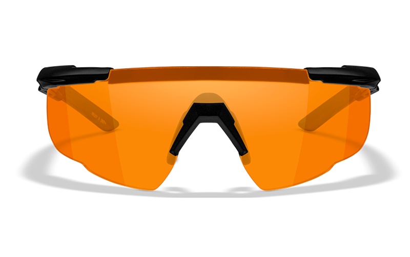 WileyX Saber Advanced occhiali di sicurezza, arancione chiaro