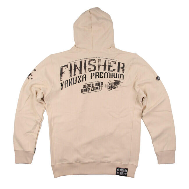 Yakuza Premium Finisher Uomo felpa con cappuccio 3024, sabbia