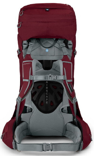 Osprey Ariel 55 II zaino da trekking , claret red
