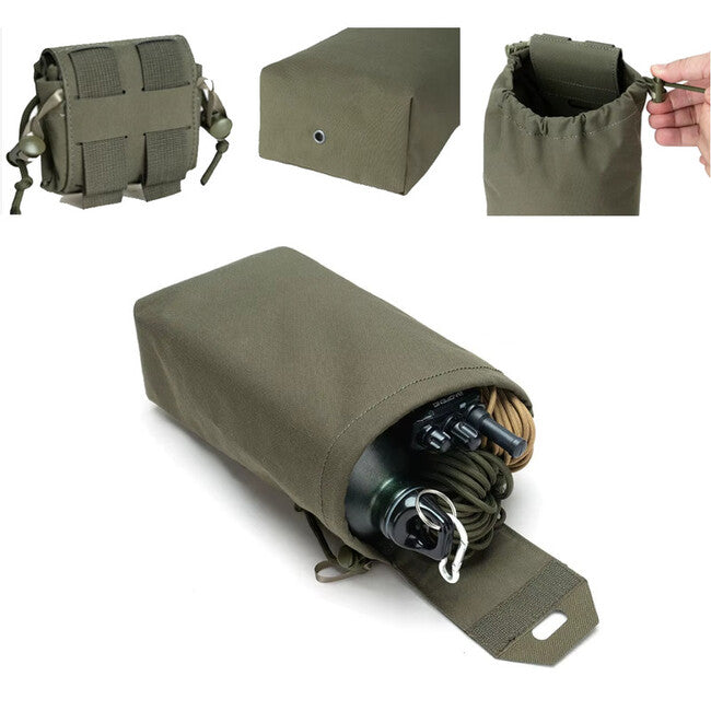 Leguon FoldCore tasca pieghevole da scarto, nero