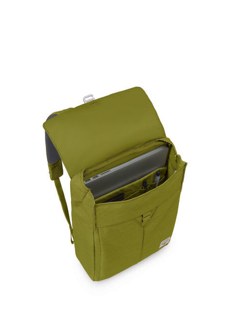 Osprey Arcane flap pack, matcha green heather