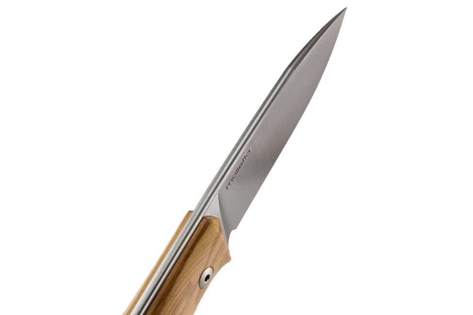 Lionsteel Coltello tipo bushcraft a lama fissa in acciaio Sleipner B35 UL