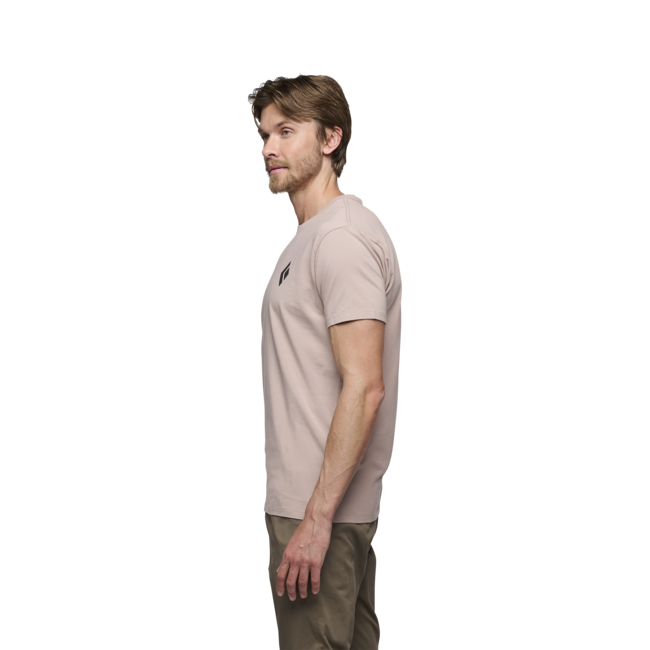 Black Diamond Equipment For Alpinist t-shirt a maniche corte da uomo, malva pallido