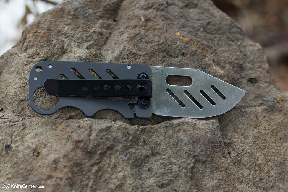 Böker Plus Credit Card Knife coltello da collo tascabile 5,8 cm, titanio