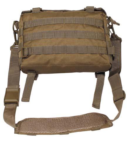 MFH Side borsa a tracolla, coyote
