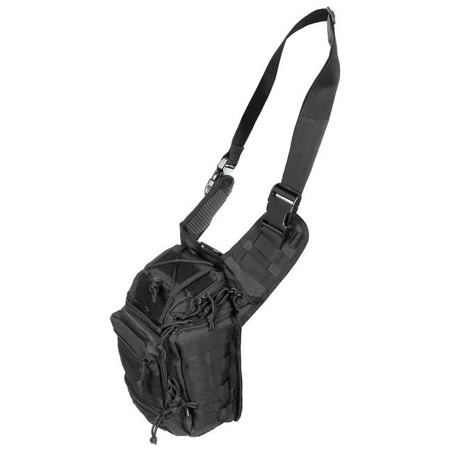 MFH Deluxe borsa a tracolla, nera