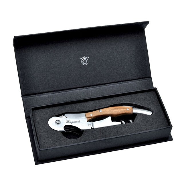 Laguiole DUB505 coltello da cameriere professionale con manico in legno d'oliva