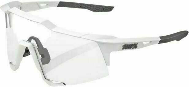 100% Speedcraft occhiali da sole, bianco opaco