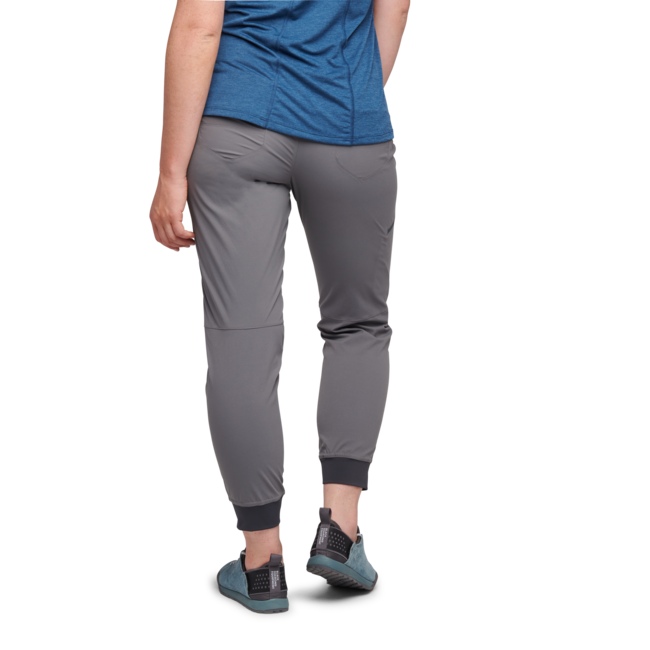 Black Diamond Technician Jogger pantaloni da donna, grigi acciaio
