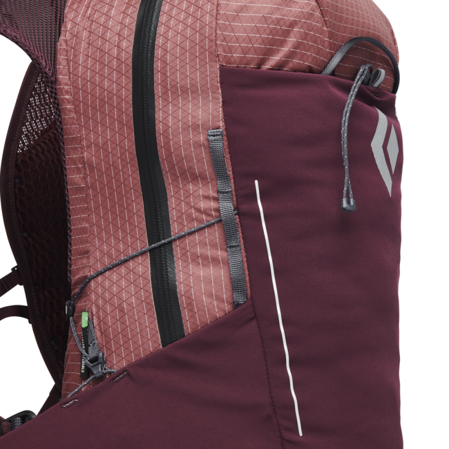 Black Diamond Pursuit 15 zaino da escursionismo da donna, blu ciliegia-rosa
