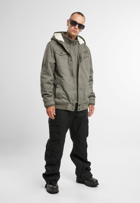 Brandit Meadow Jacket giacca invernale da uomo, oliva