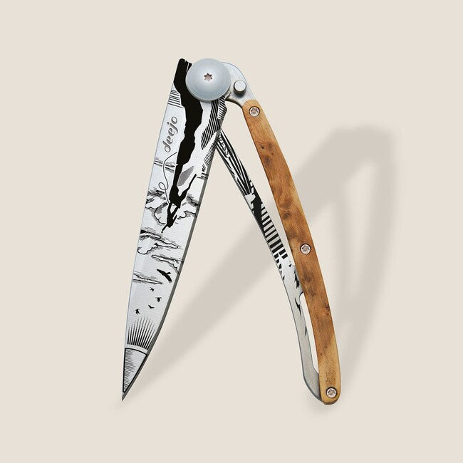 Deejo Tattoo ginepro coltello di chiusura