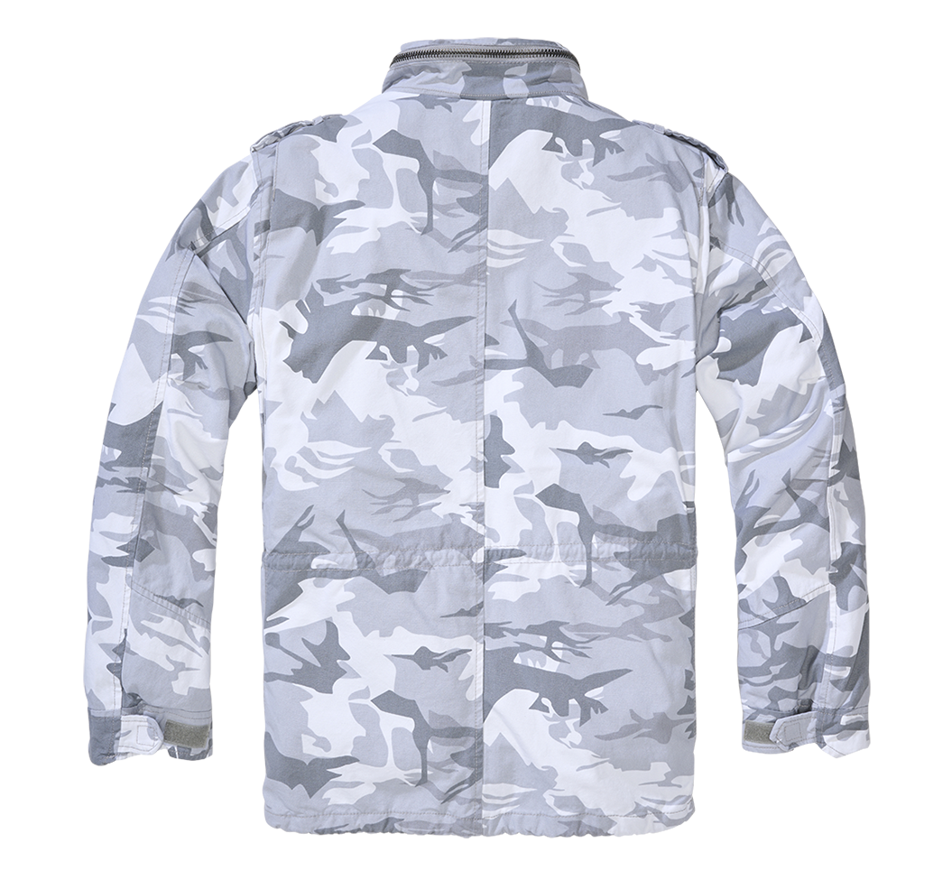 Brandit M65 Giant zimná bunda, blizzard camo