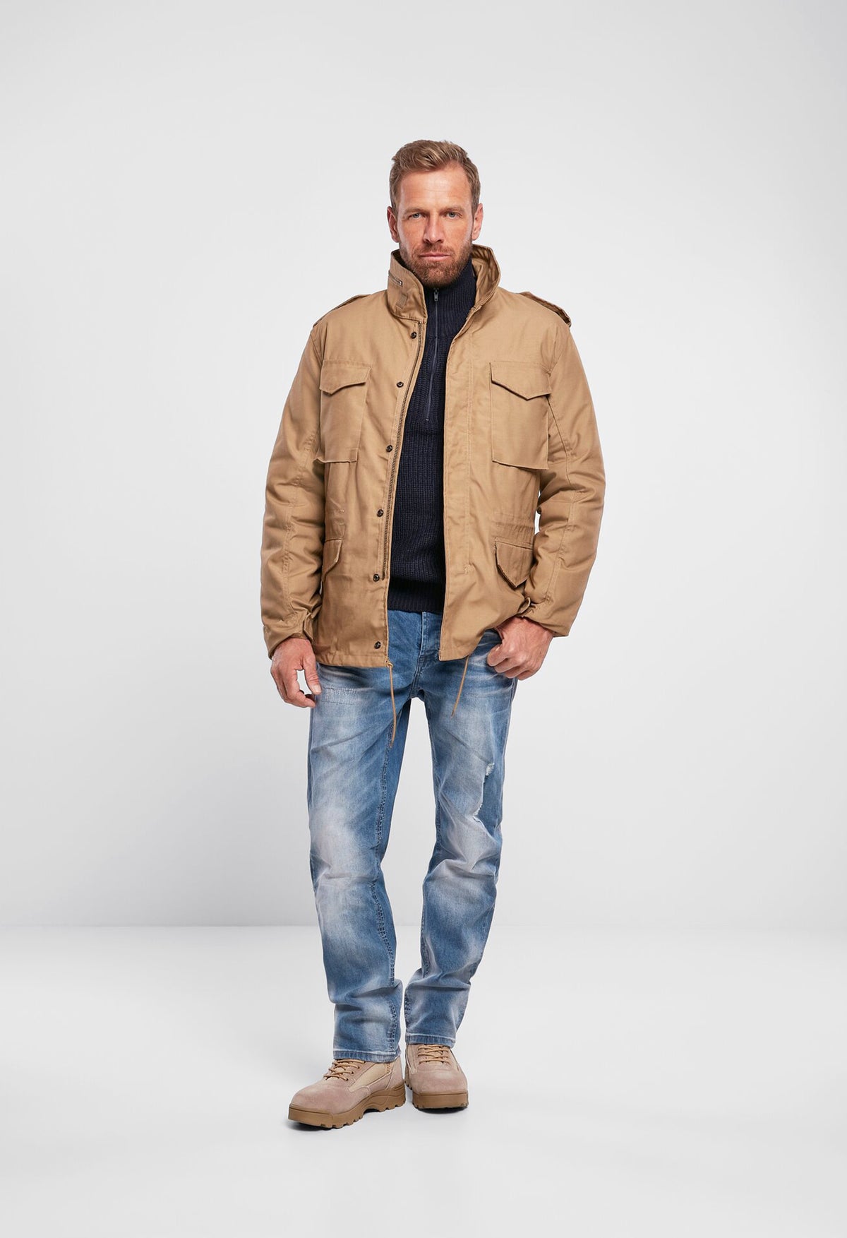 Brandit M65 Classic prechodná bunda, camel