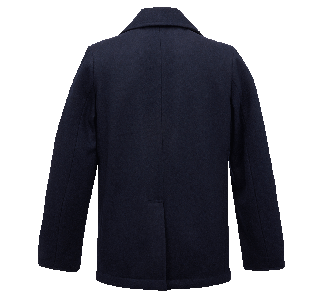 Brandit Pea Coat námornícka modrá kabát