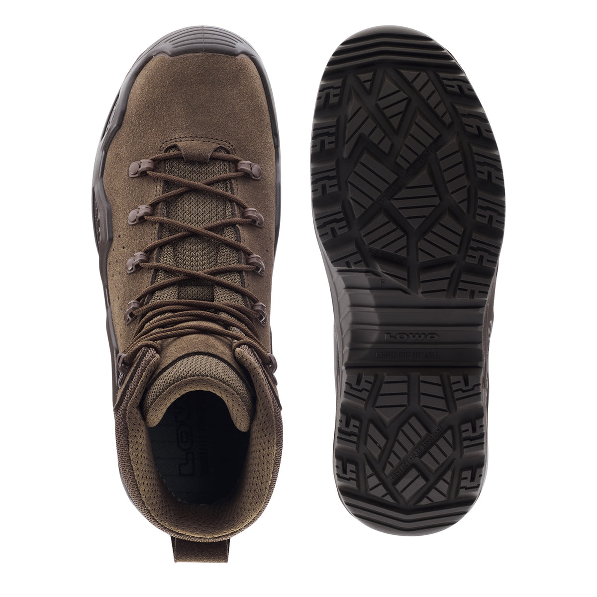 LOWA Z-6S MK2 GTX PR tactical boots, dark brown