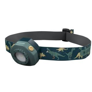 Ledlenser Kidled4R Dino Headlamp, Red