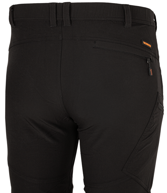 BENNON FOBOS pantaloni da esterno e da lavoro, neri