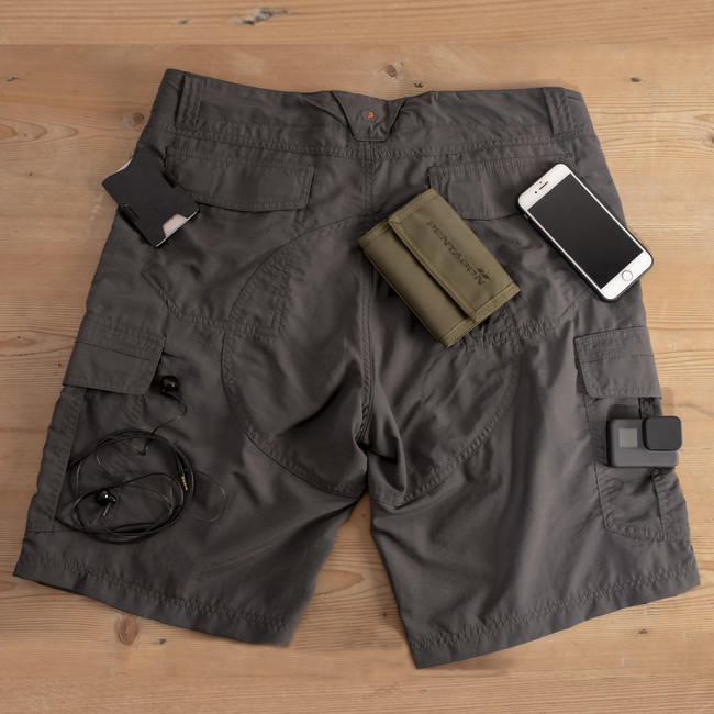 Pentagon Gomati pantaloncini, verde mimetico