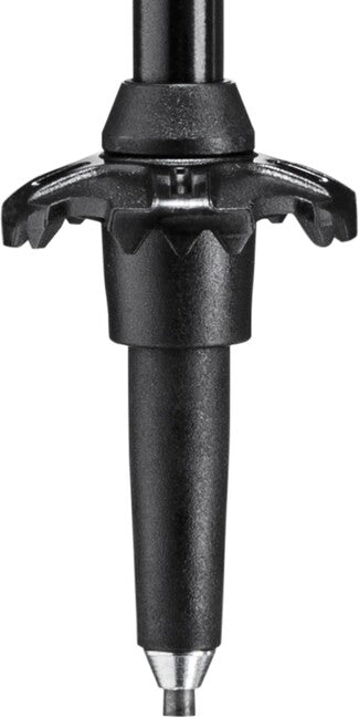 Leki Khumbu Lite Pro bastoncini da trekking 100 - 135 cm, nero-antracite scuro-giallo smerigliato