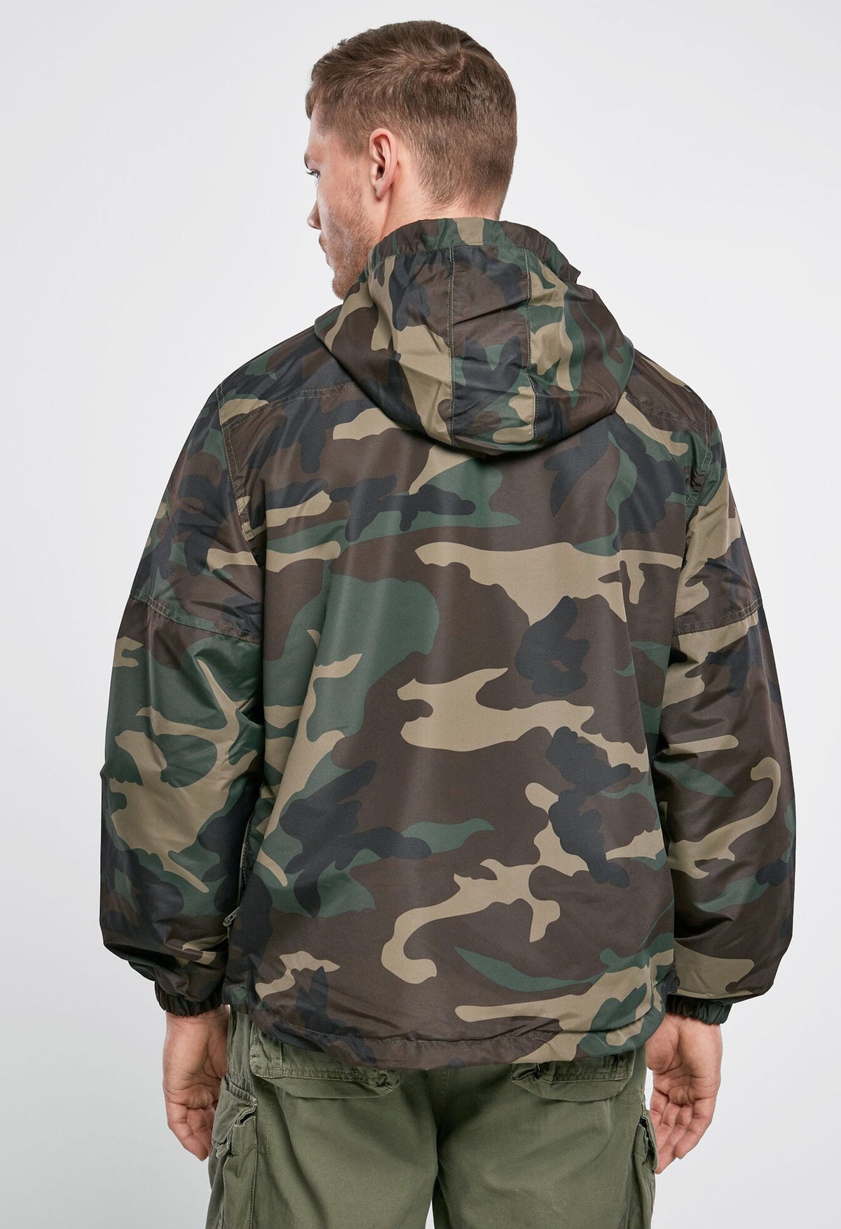 Brandit Summer Windbreaker bunda, Woodland