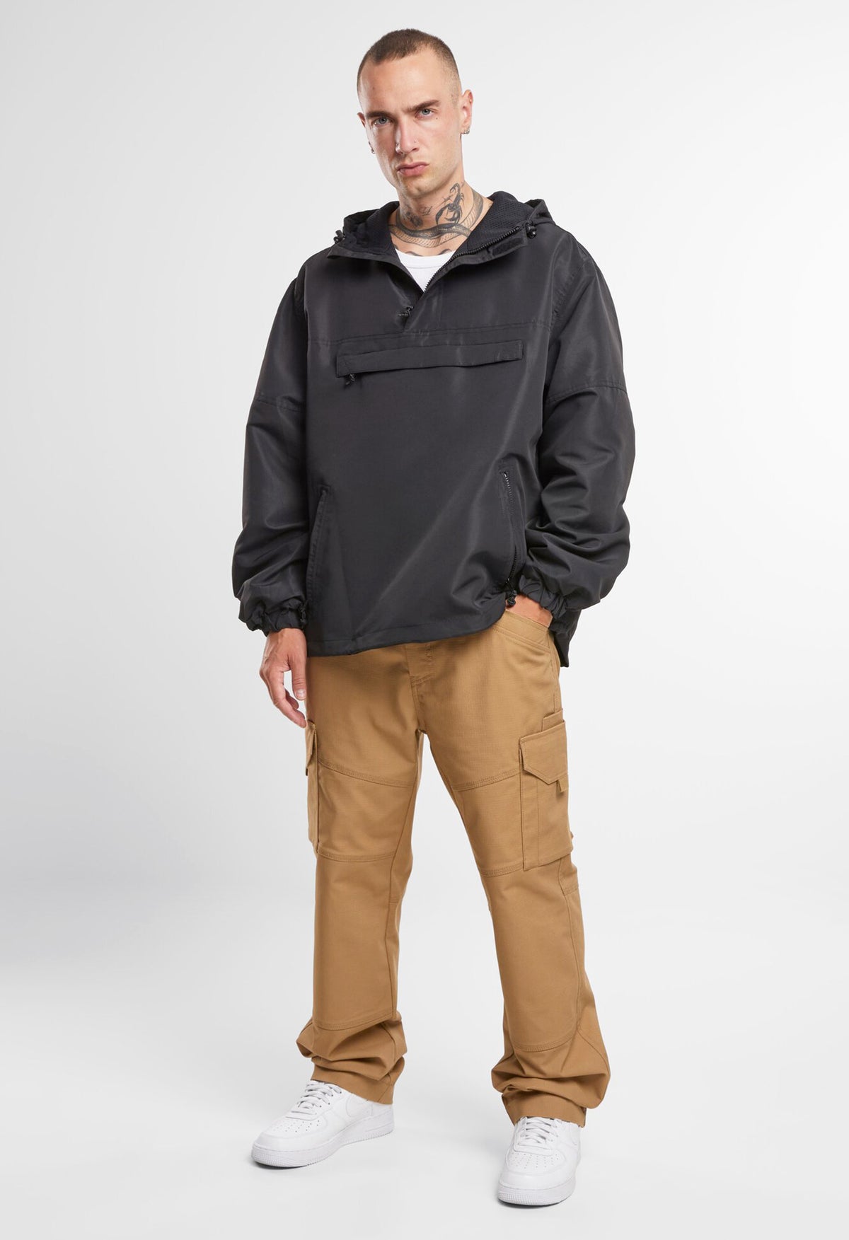 Brandit Summer Windbreaker bunda, čierna