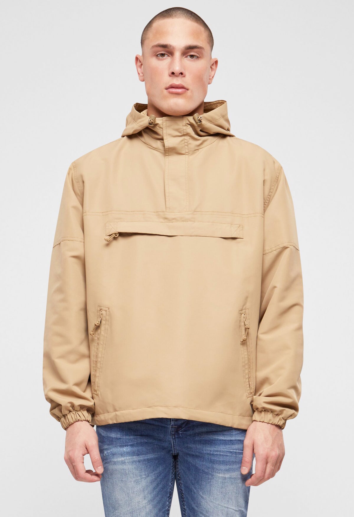 Brandit Summer Windbreaker bunda, camel