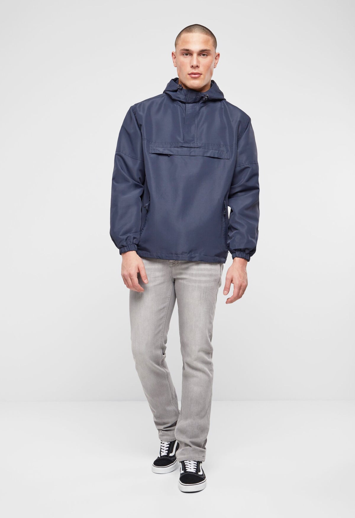 Brandit Summer Windbreaker bunda, námornícka modrá