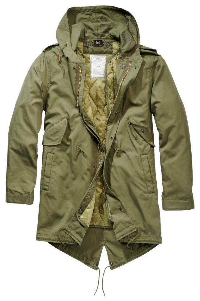 Brandit M51 US parka, olivová